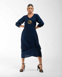 Dokra Earth Sculpt dress - Image 25