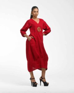 Dokra Earth Sculpt dress - Image 19