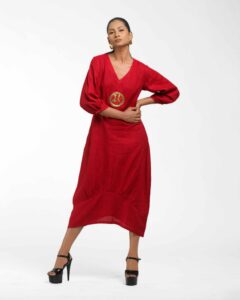 Dokra Earth Sculpt dress - Image 7