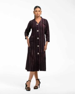 Brush printed Shadow Sutra Tunic - Image 5