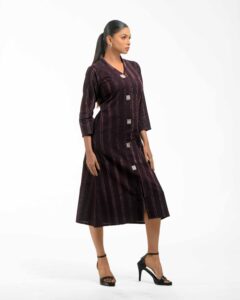 Brush printed Shadow Sutra Tunic - Image 4