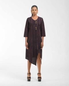Brushstroke Fusion Dress