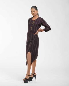 Brushstroke Fusion Dress - Image 3