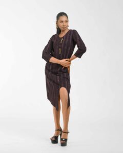 Brushstroke Fusion Dress - Image 8
