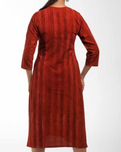 The Brush printed dokra tunic - Image 3