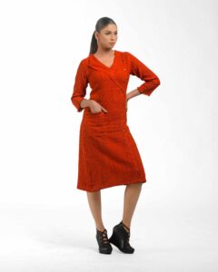 The One Flap Khadi Dress - Image 13