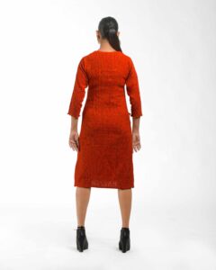 The One Flap Khadi Dress - Image 4