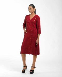 The One Flap Khadi Dress - Image 20