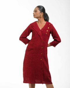 The One Flap Khadi Dress - Image 23