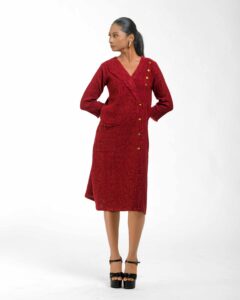The One Flap Khadi Dress - Image 15