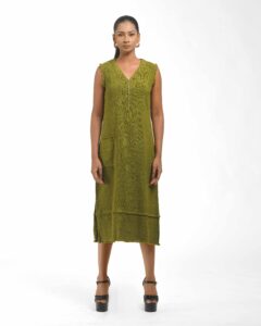 The Double fringe Leher Tunic - Image 3