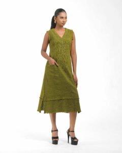The Double fringe Leher Tunic - Image 5