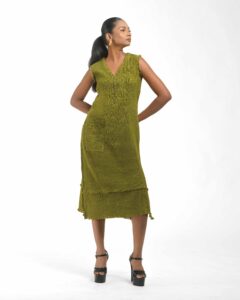 The Double fringe Leher Tunic - Image 7