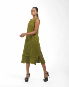 The Double fringe Leher Tunic - Image 10