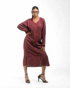 Boho Fringe Long Dress - Image 8