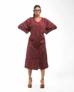 Boho Fringe Long Dress - Image 12