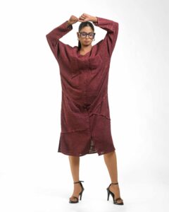 Boho Fringe Long Dress - Image 6