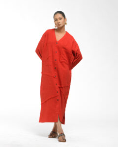 Boho Fringe Long Dress - Image 7