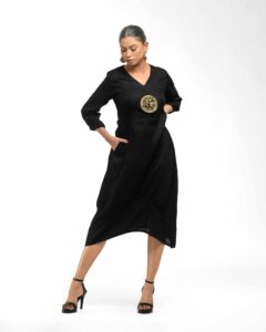 Dokra Earth Sculpt dress - Image 33