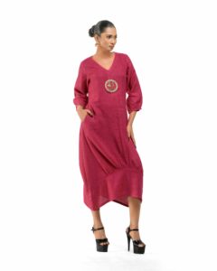 Dokra Earth Sculpt dress - Image 13