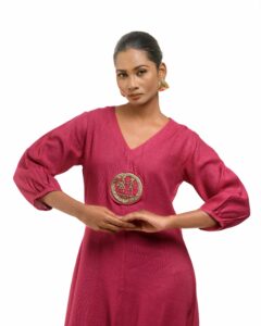 Dokra Earth Sculpt dress - Image 2