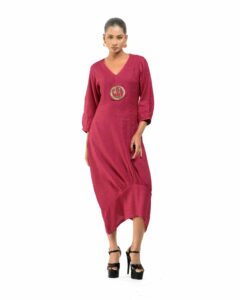 Dokra Earth Sculpt dress - Image 12