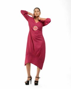 Dokra Earth Sculpt dress