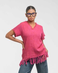 Tasseled Short Top