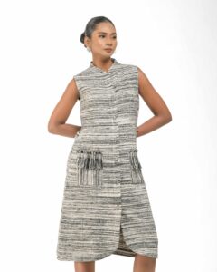 #3. Raised Collar Sattva Buddha Dress - Image 10