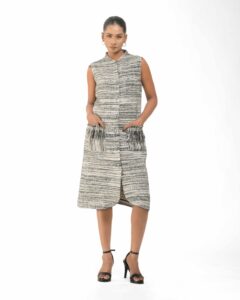 #3. Raised Collar Sattva Buddha Dress - Image 7