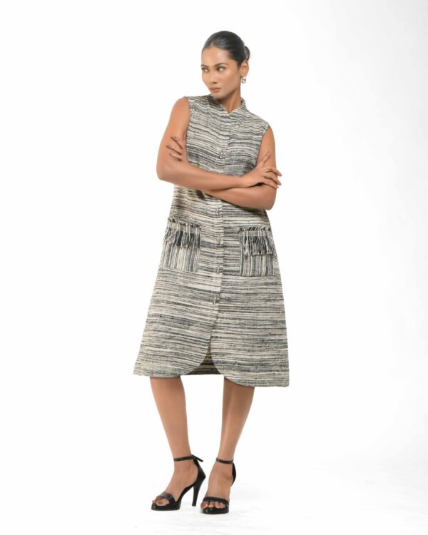#3. Raised Collar Sattva Buddha Dress - Image 6