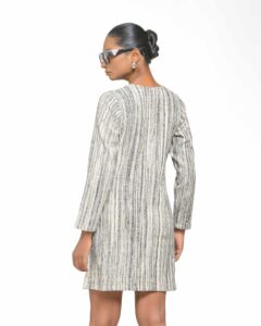 Khaddar Riti Coat Dress - Image 9