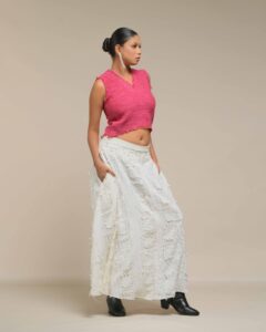 Fringed Crop Top - Image 2