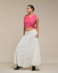 Fringed Crop Top - Image 3