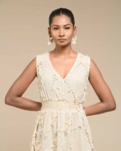 Abstract fringe Legacy Dress - Image 11