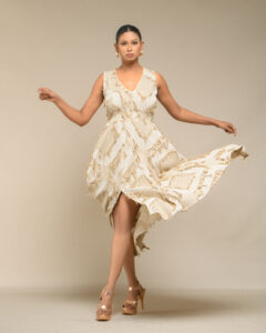 Abstract fringe Legacy Dress - Image 24