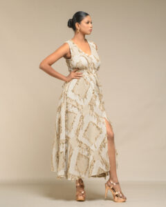 Abstract fringe Legacy Dress - Image 17