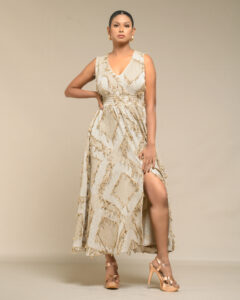 Abstract fringe Legacy Dress - Image 18